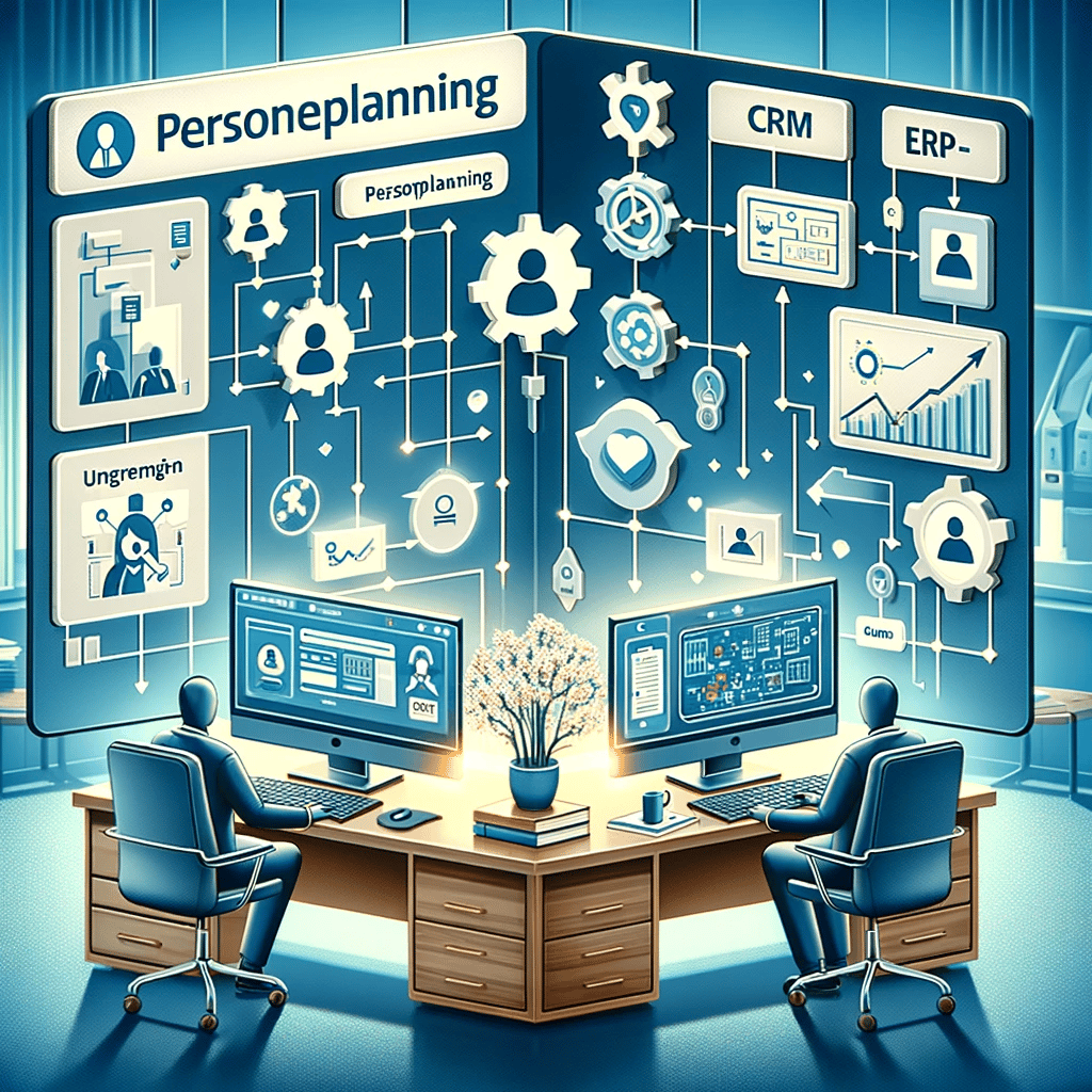 Integrating staff scheduling software