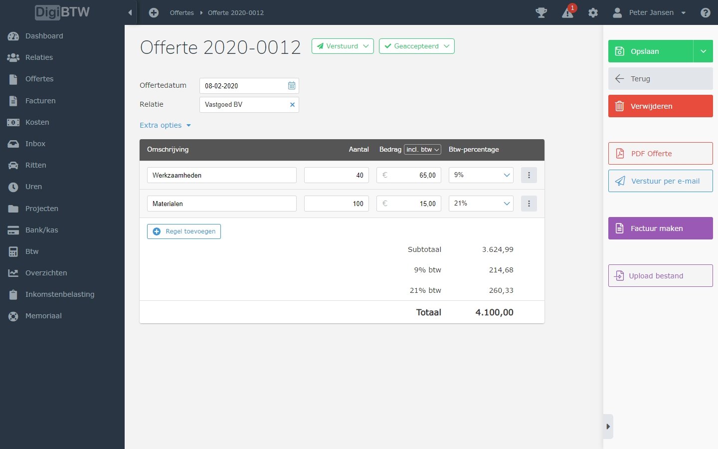 Accounting software