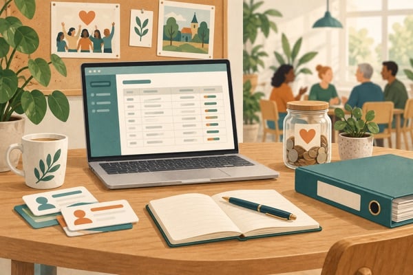 Accounting software for an association or foundation: comparing membership fees, members and finances